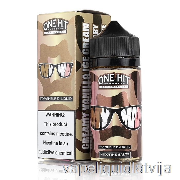 Mans Vīrietis - Viens Hit Brīnums - 100ml 0mg Vape šķidrums